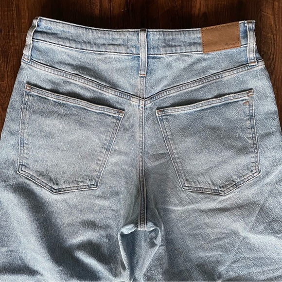 MADEWELL The Curvy Perfect Vintage Wide-Leg Crop Jean- 30” - Picture 6 of 11